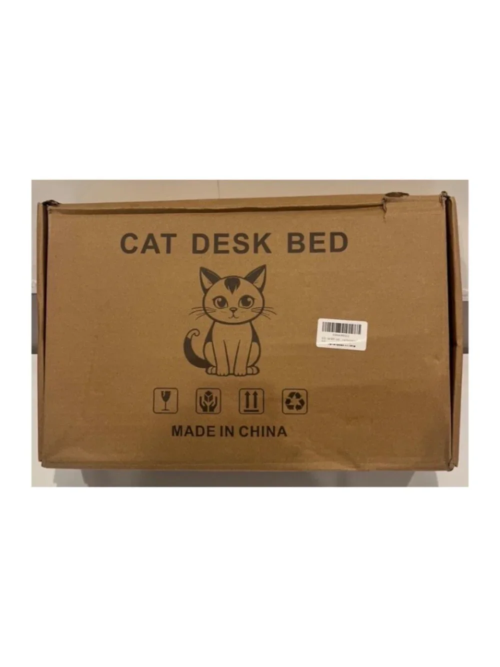 The Original Desk Mounted Cat Bed Attachment – Black Metal